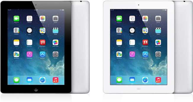 iPad (generasi ke-4) - Spesifikasi Teknis