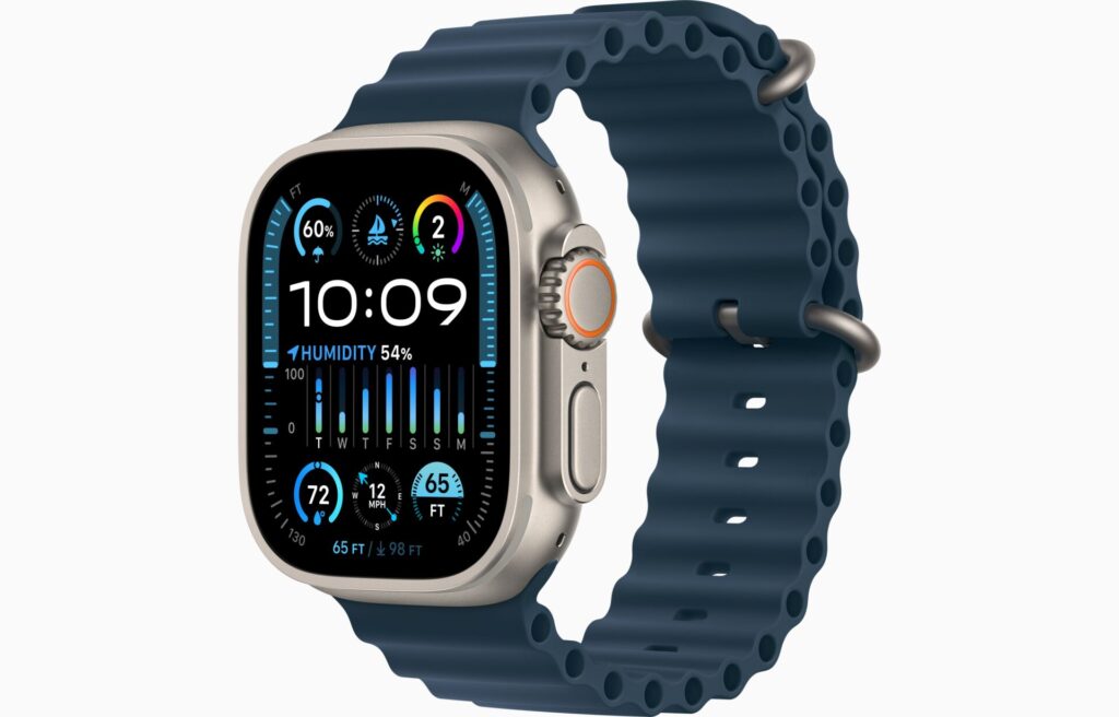 Apple Watch Ultra with Ocean Band